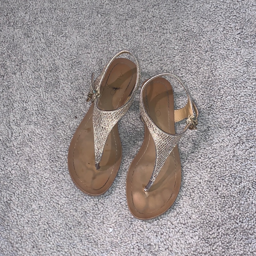 Good sequin sandals